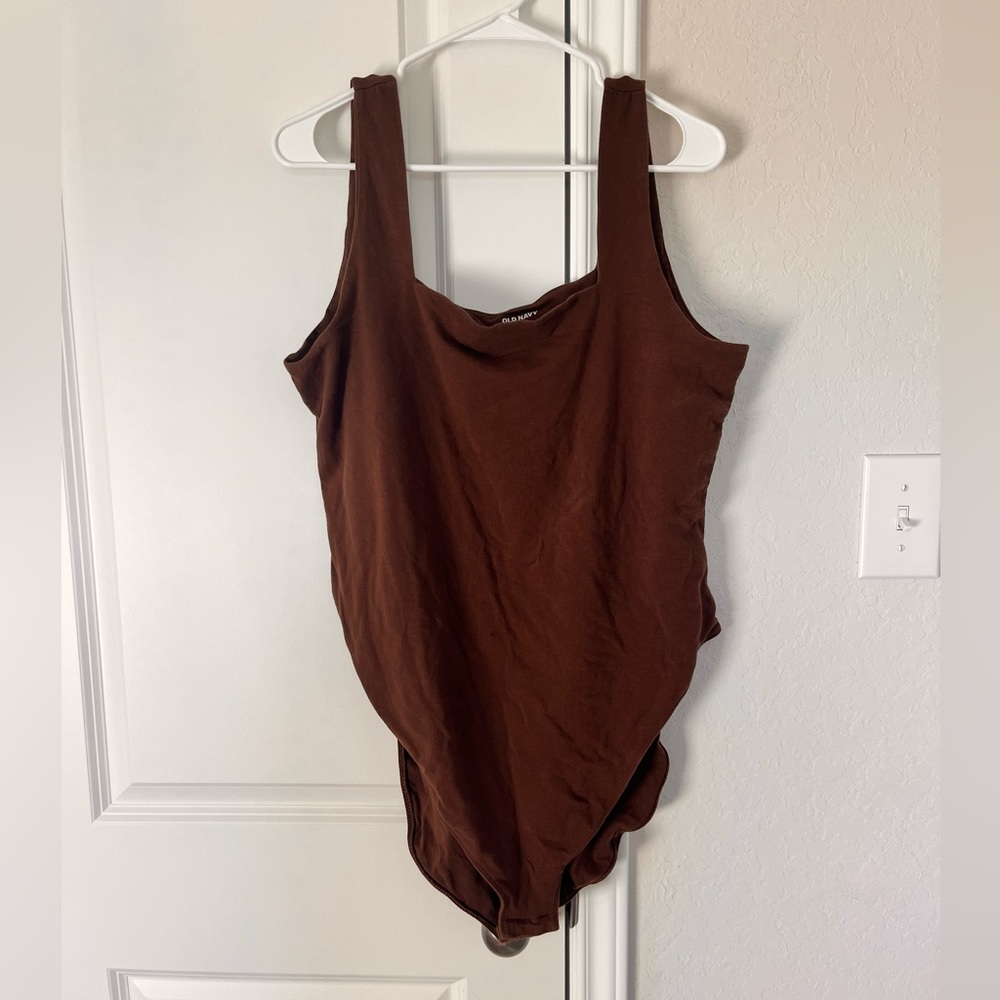 USED, Brown Bodysuit, Old Navy